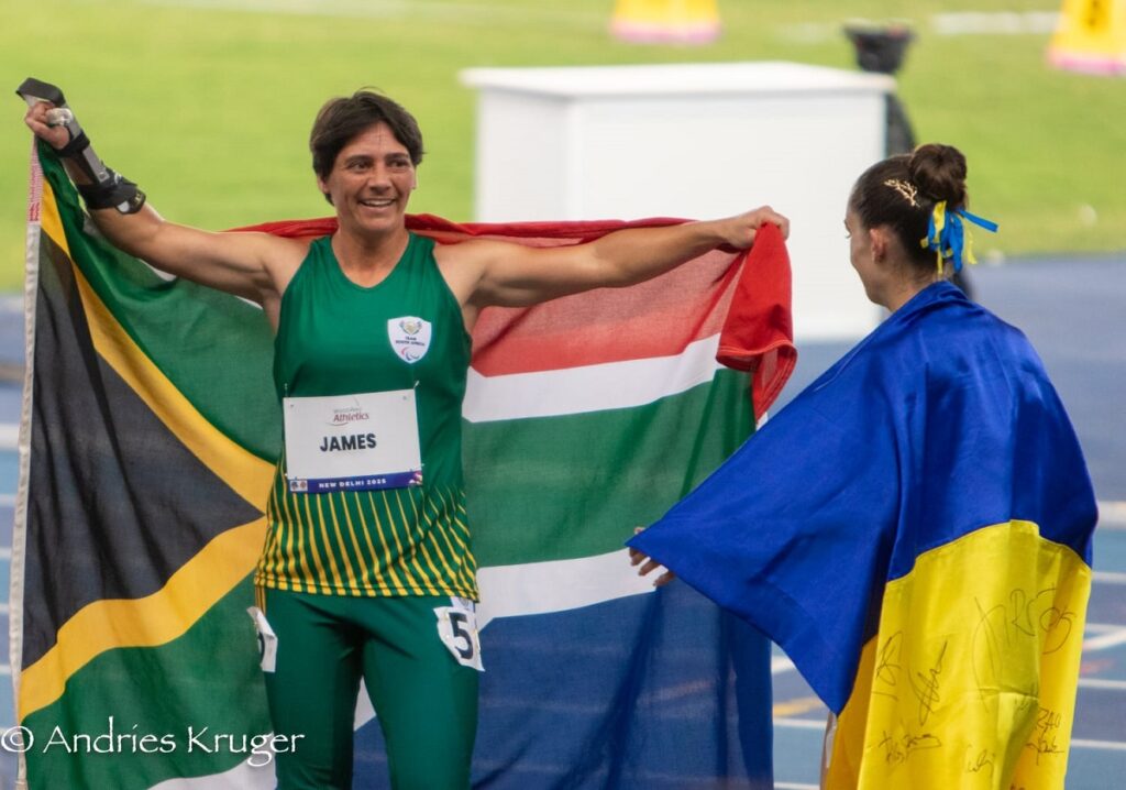 para-athletic bronze medallist 2025 World Champs